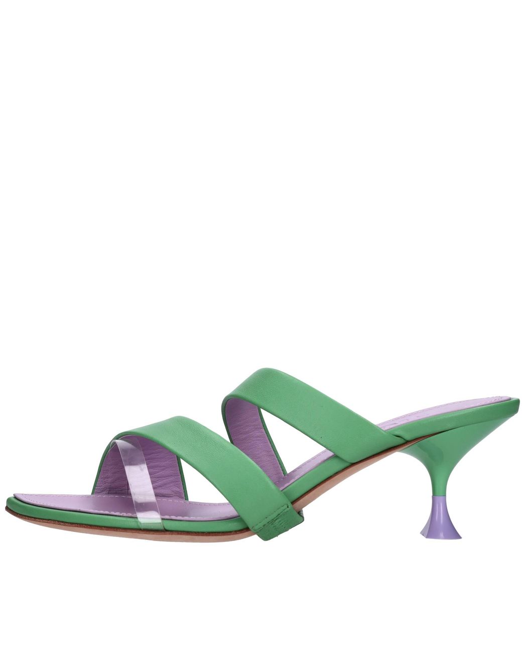 3Juin Green Sandals