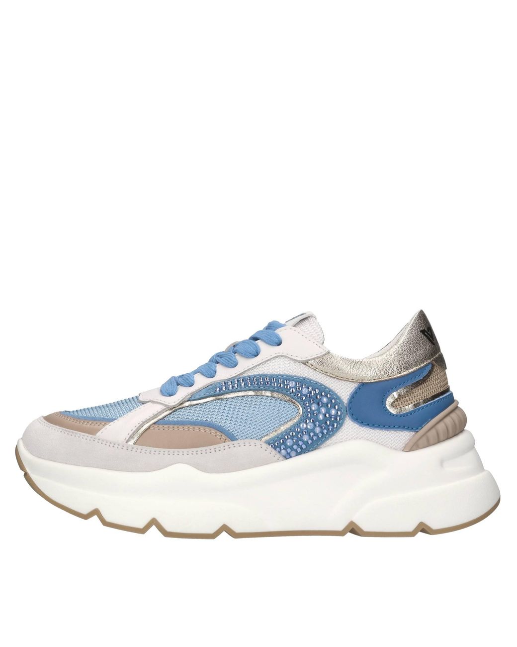 Emanuélle Vee Blue Sneaker Mehrfarben