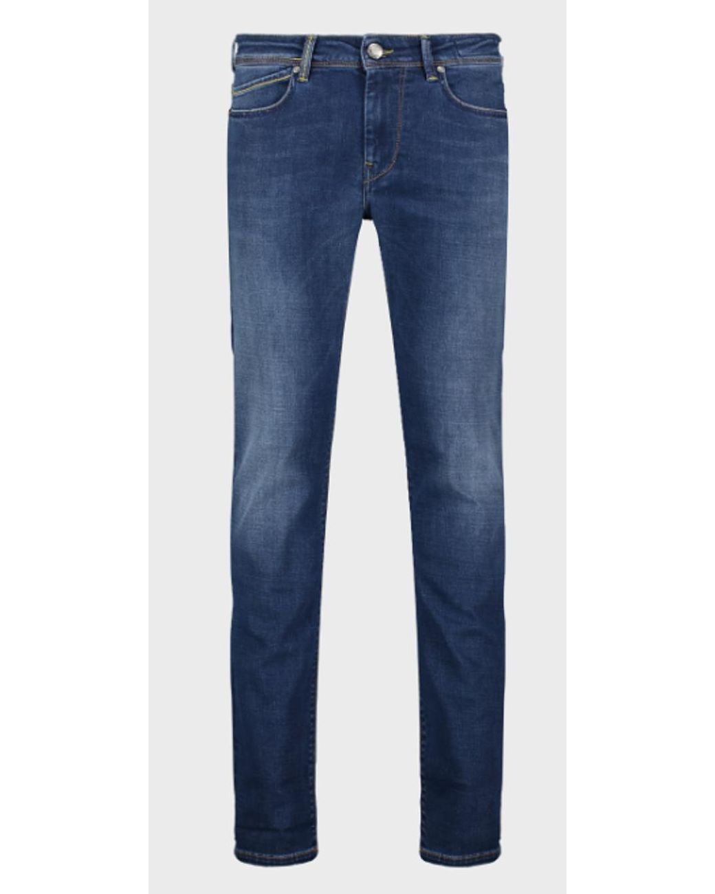 Re-hash Blauwe Broek in het Blue voor heren
