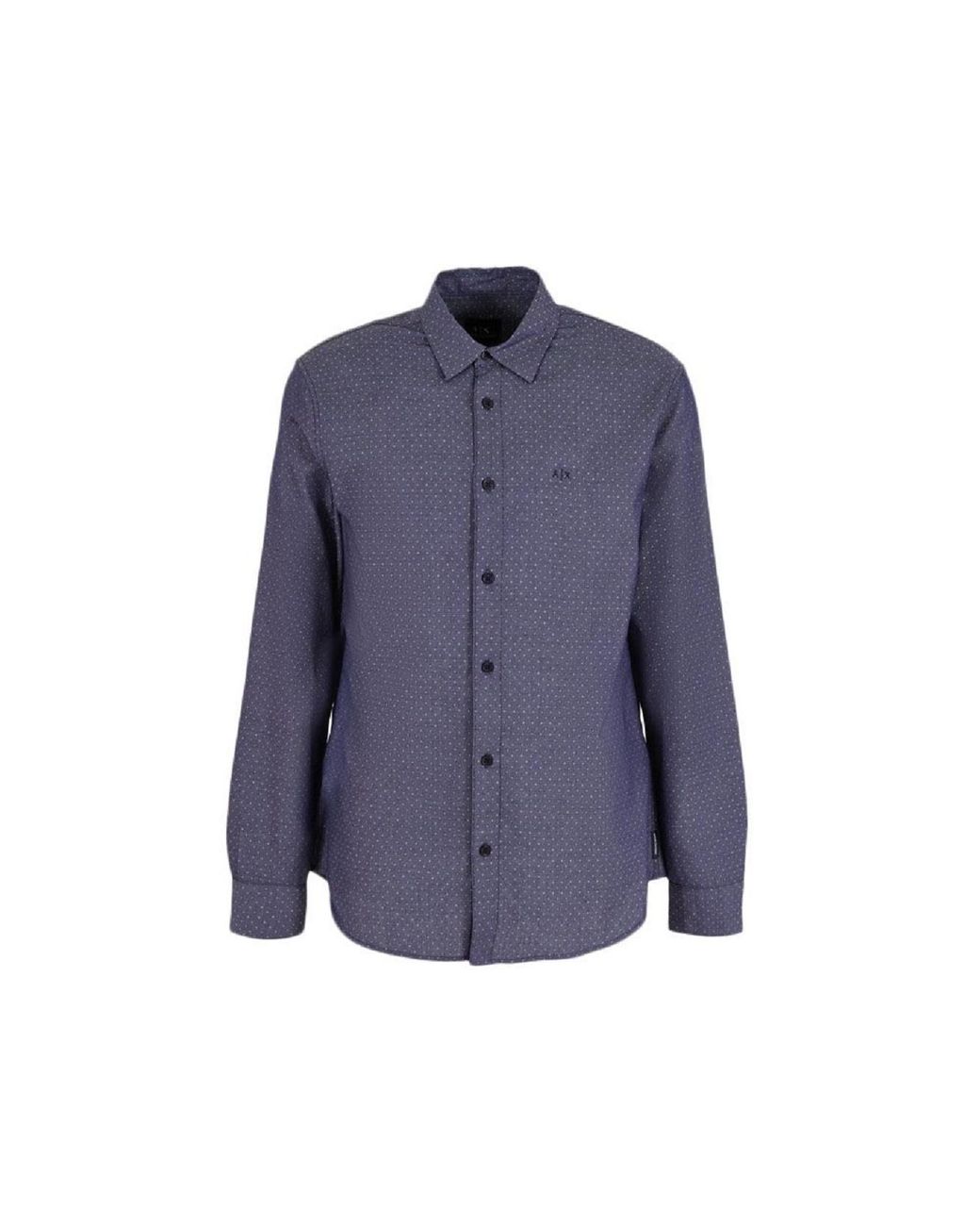 ARMANI EXCHANGE Blauwe Hemden in het Blue voor heren