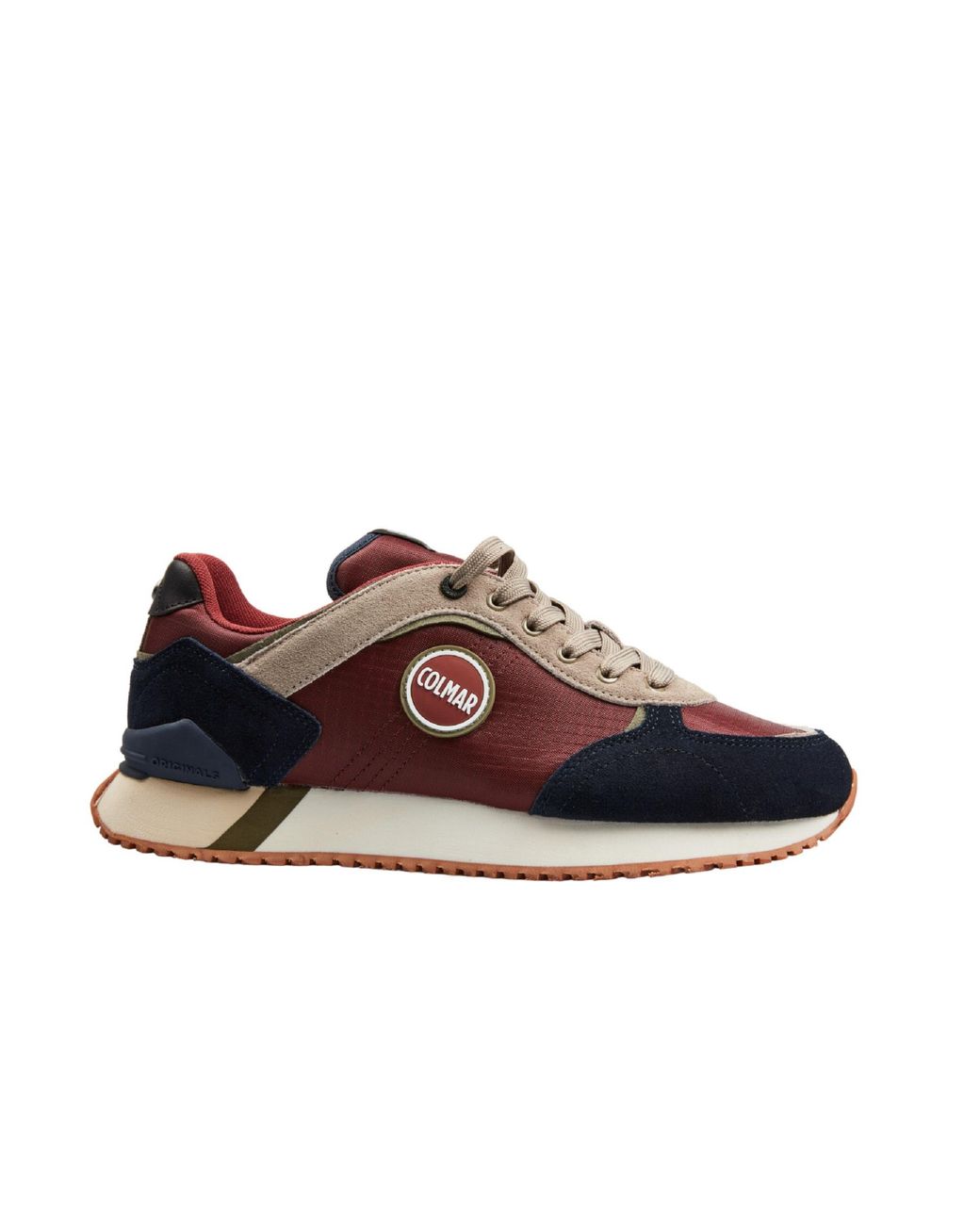 Colmar Black Sneakers Bordeaux for men