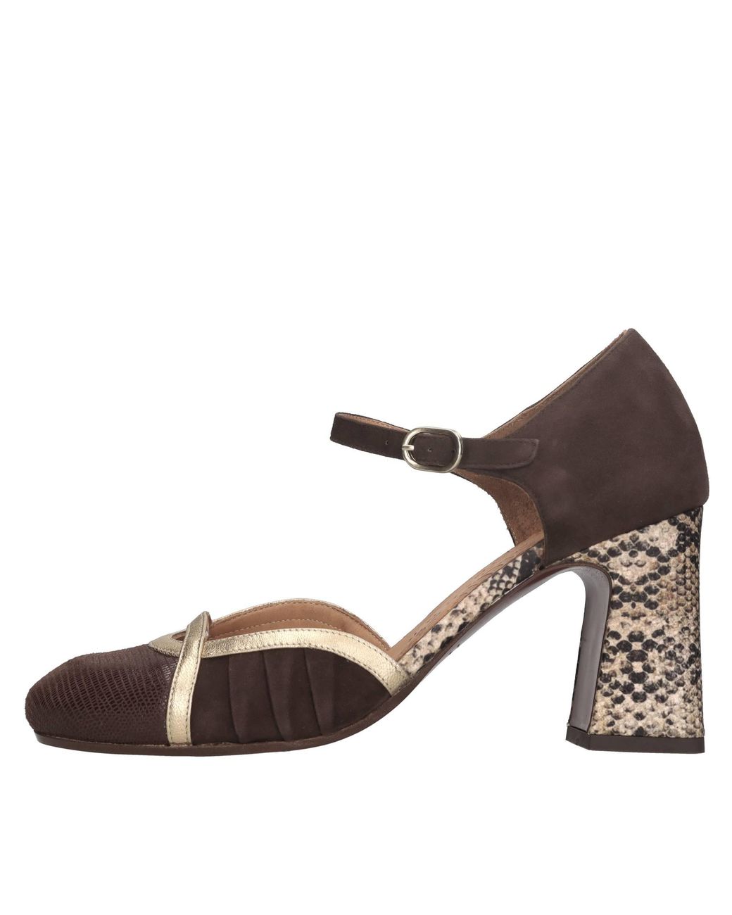 Chie Mihara Brown With Heel
