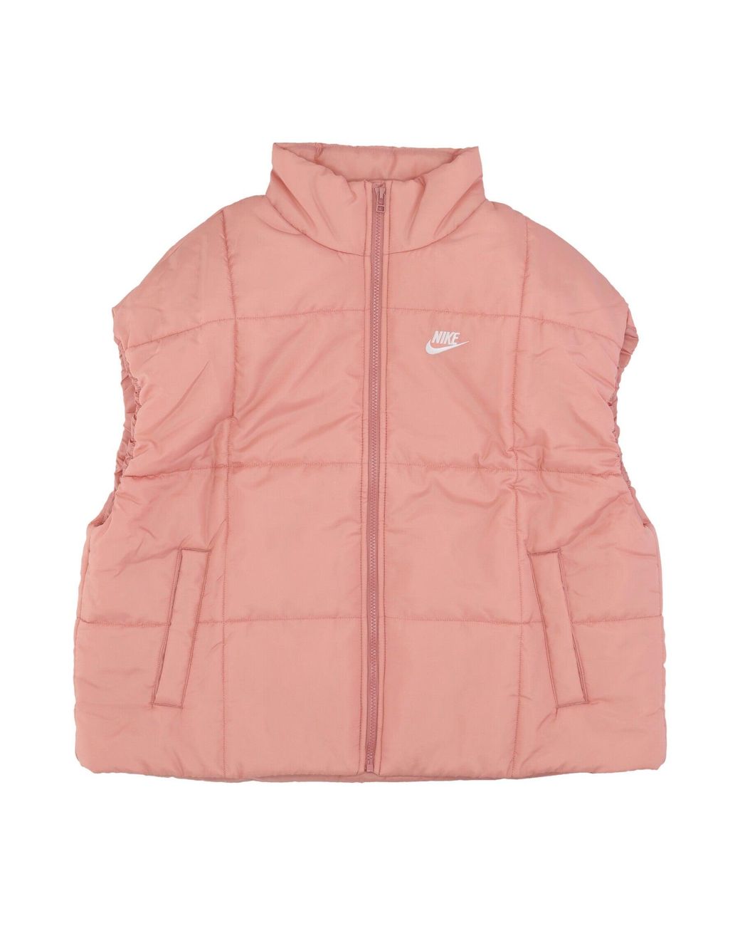 Doudoune Sans Manches Femme W Thermic Classic Vest Rouge Stardust Blanc Nike en coloris Rose Lyst