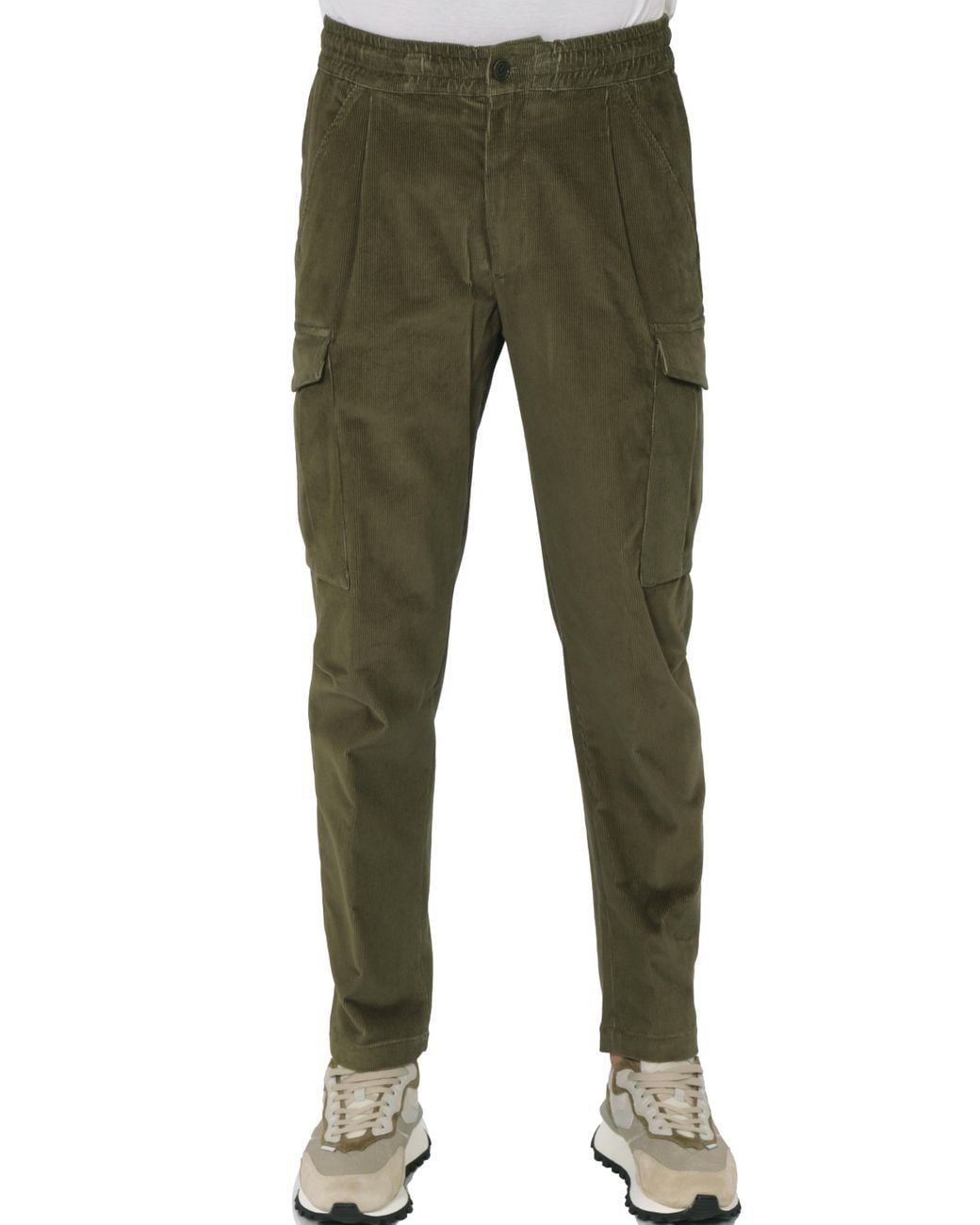 GOLDEN CRAFT 1957 Velvet 1000 Rows Mit Tascone Und Elastischem Gurtel 635/Corea V037 Mil in Green für Herren