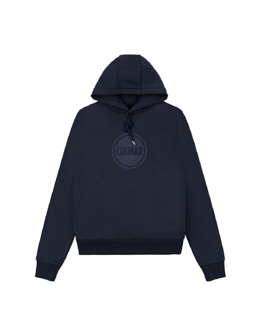 Colmar Blue Cotton-Blend Hooded Sweatshirt for men