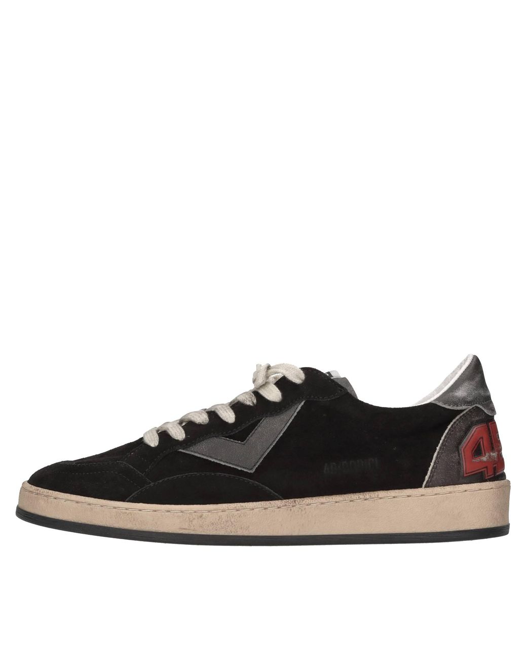 4b12 Schwarze Sneaker in Black für Herren