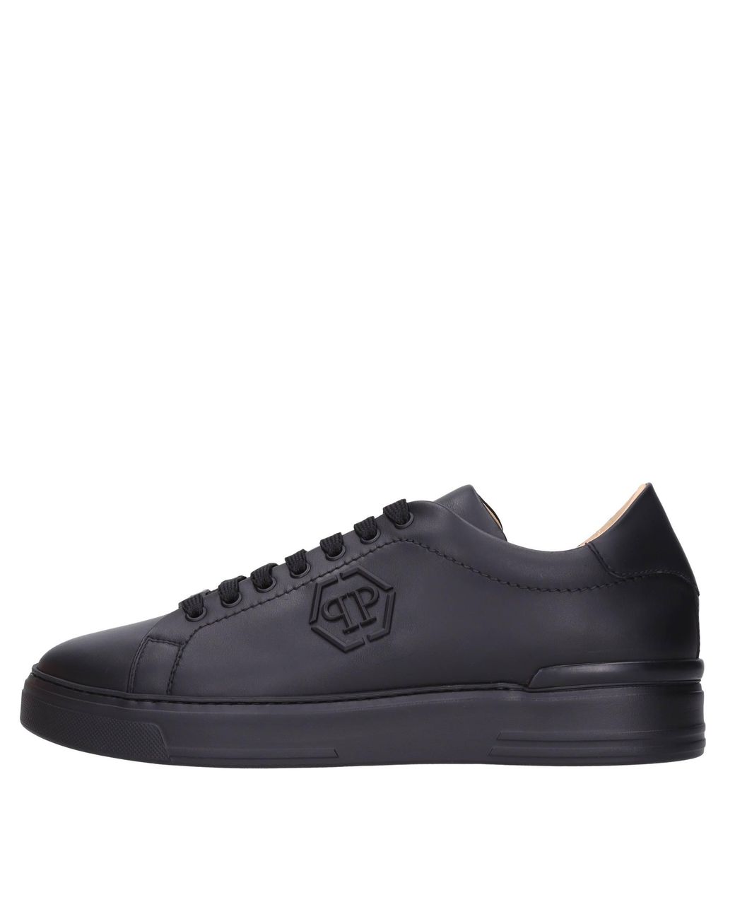 Philipp Plein Schwarze Sneaker in Blue für Herren