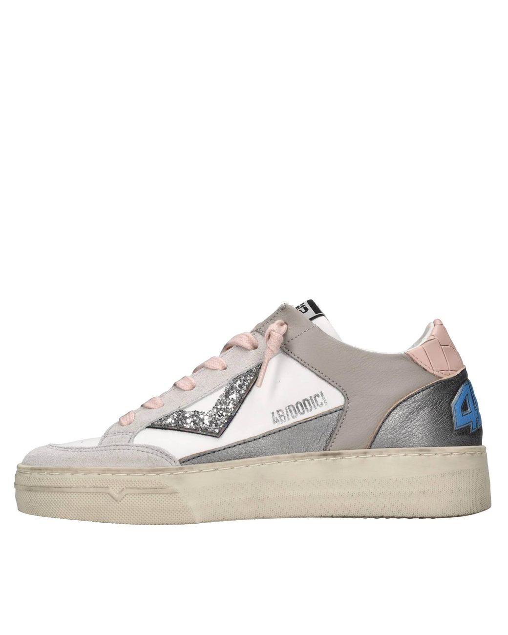Baskets Multicolores 4b12 en coloris White