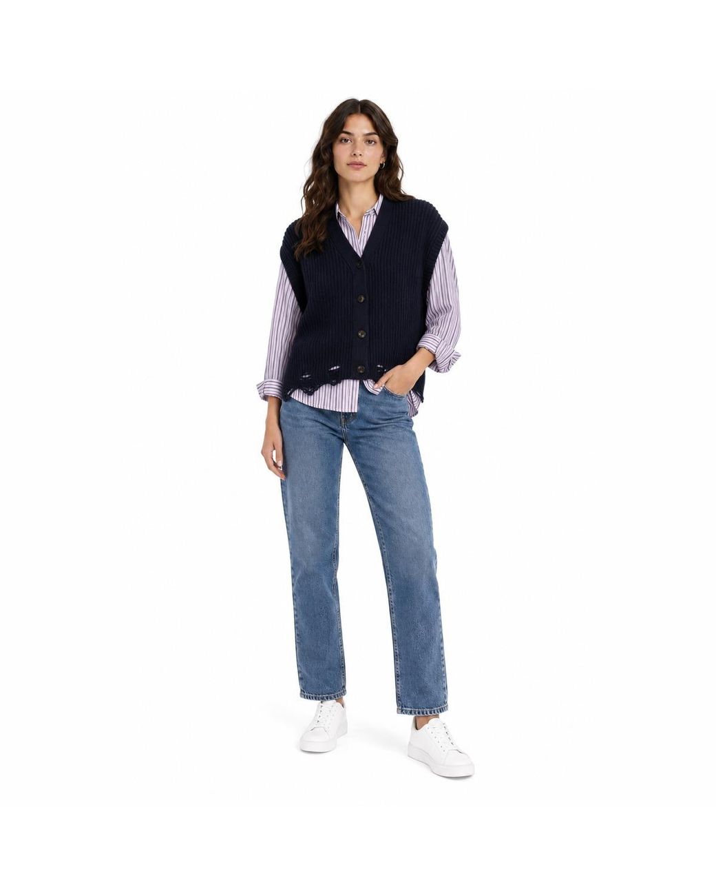 SOLOTRE Blue Sweaters