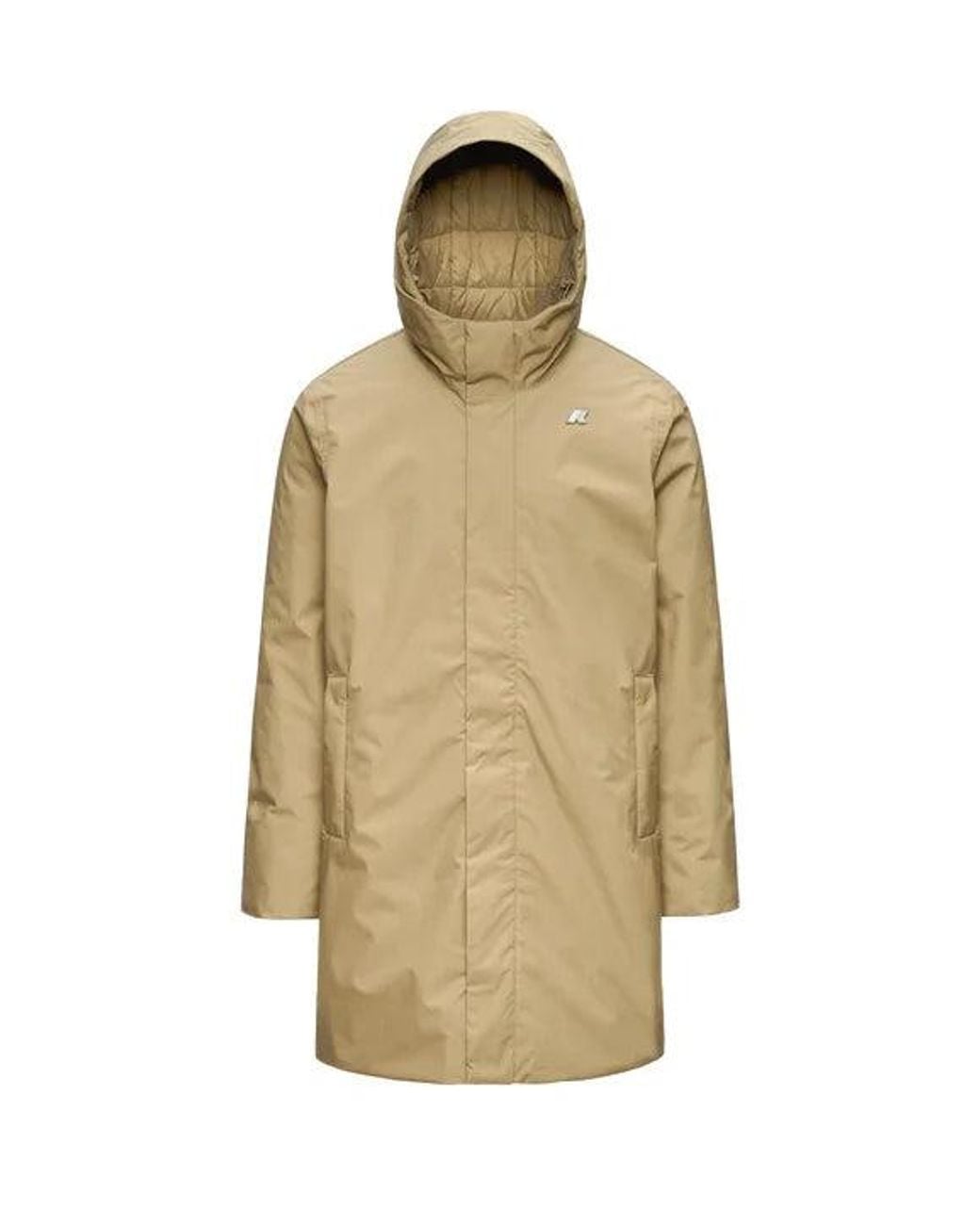 Chaqueta Thomas Caliente Micro Lienzo K-Way de hombre de color Natural