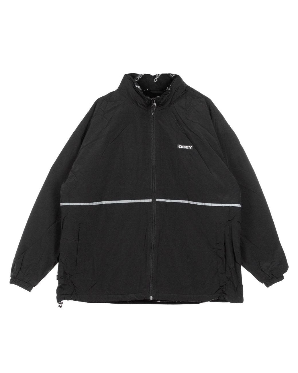 Obey Prone Black Jacket for men