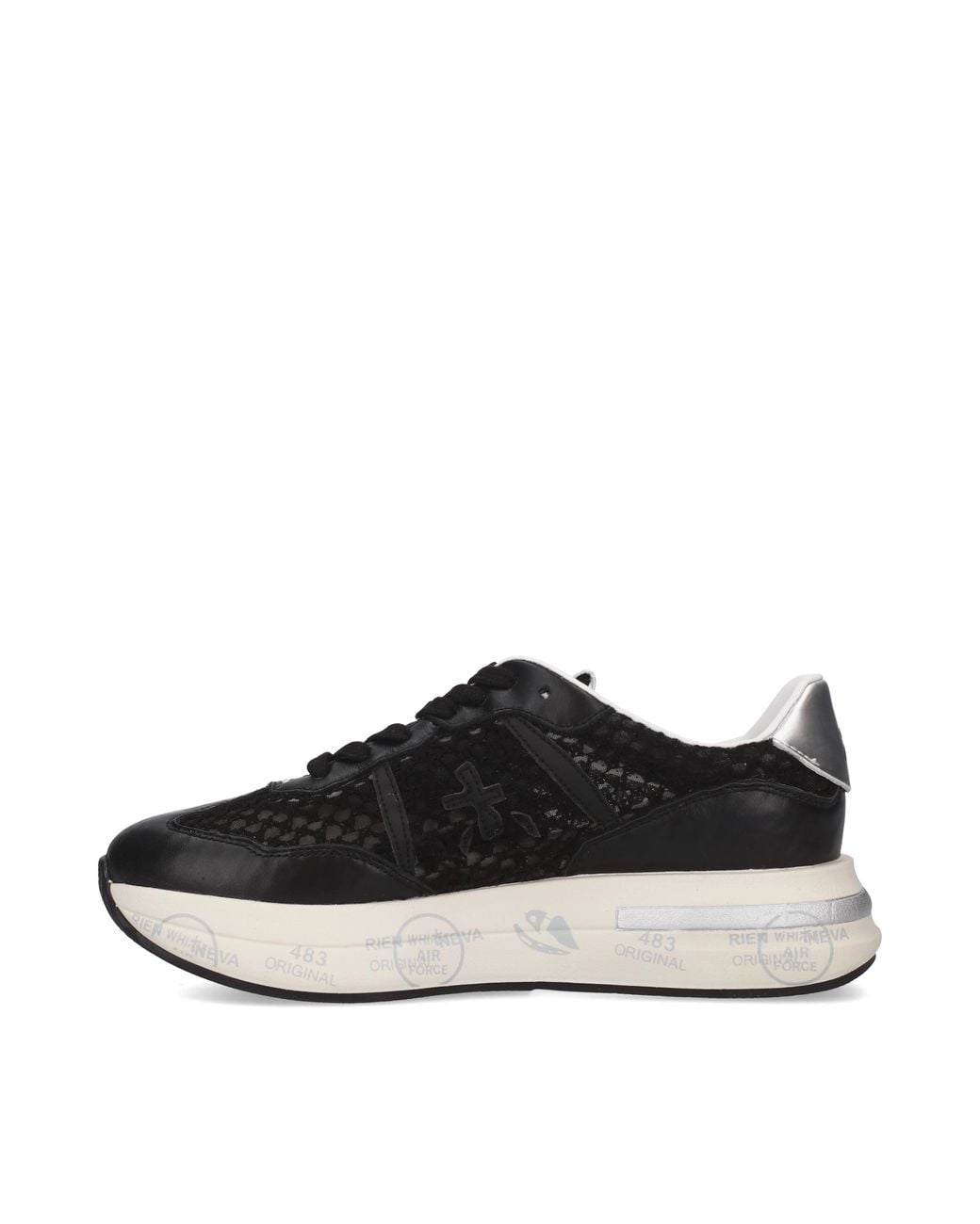Premiata Black Schwarze Sneaker