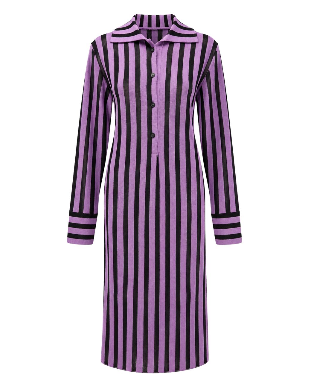 Pyjama Robe Mini Polo Akep en coloris Purple