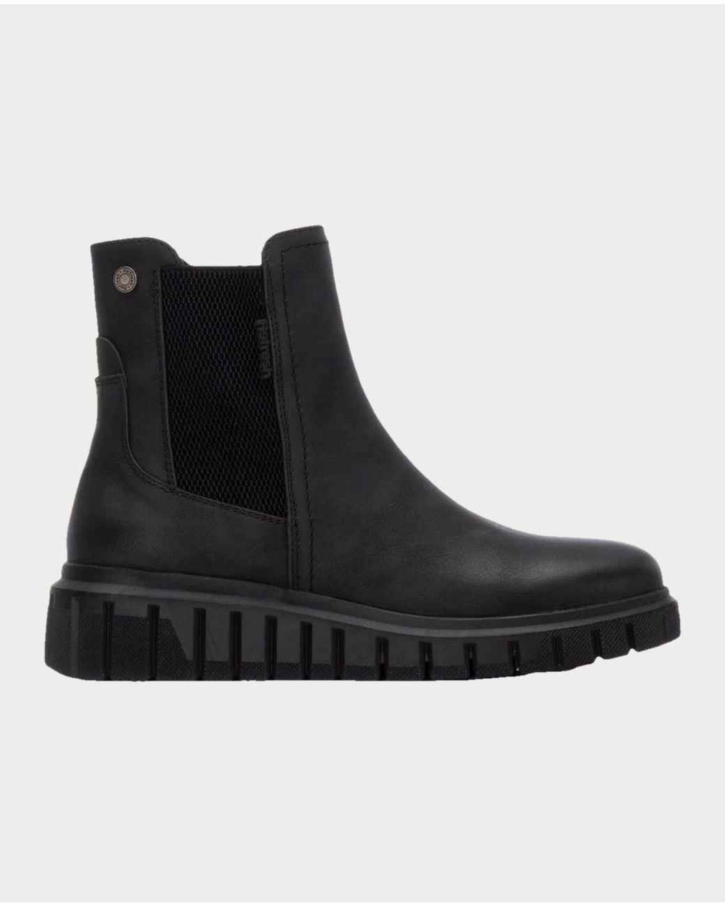 Refresh Black Stiefel Schwarz