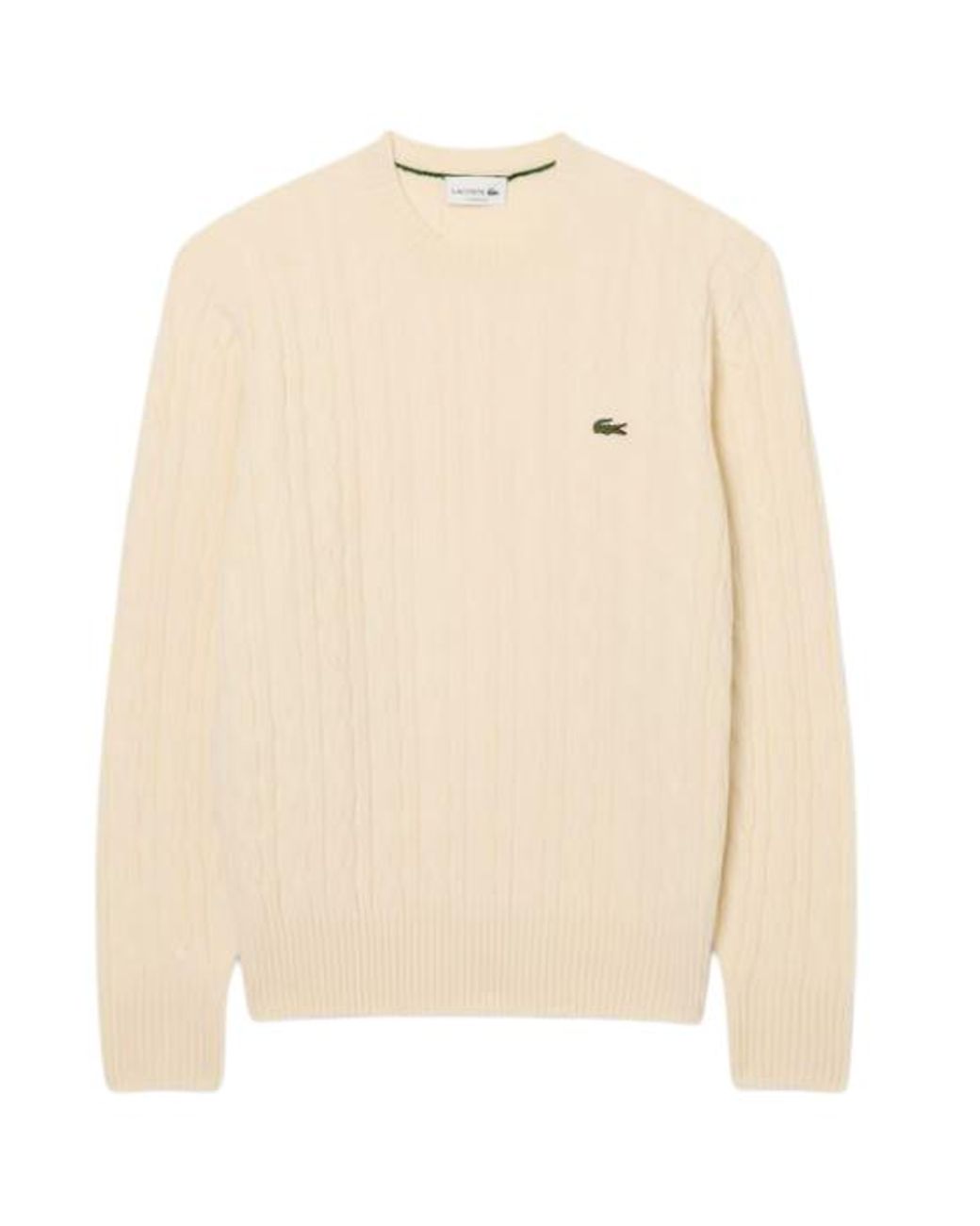 Lacoste Overhemden in het Natural voor heren