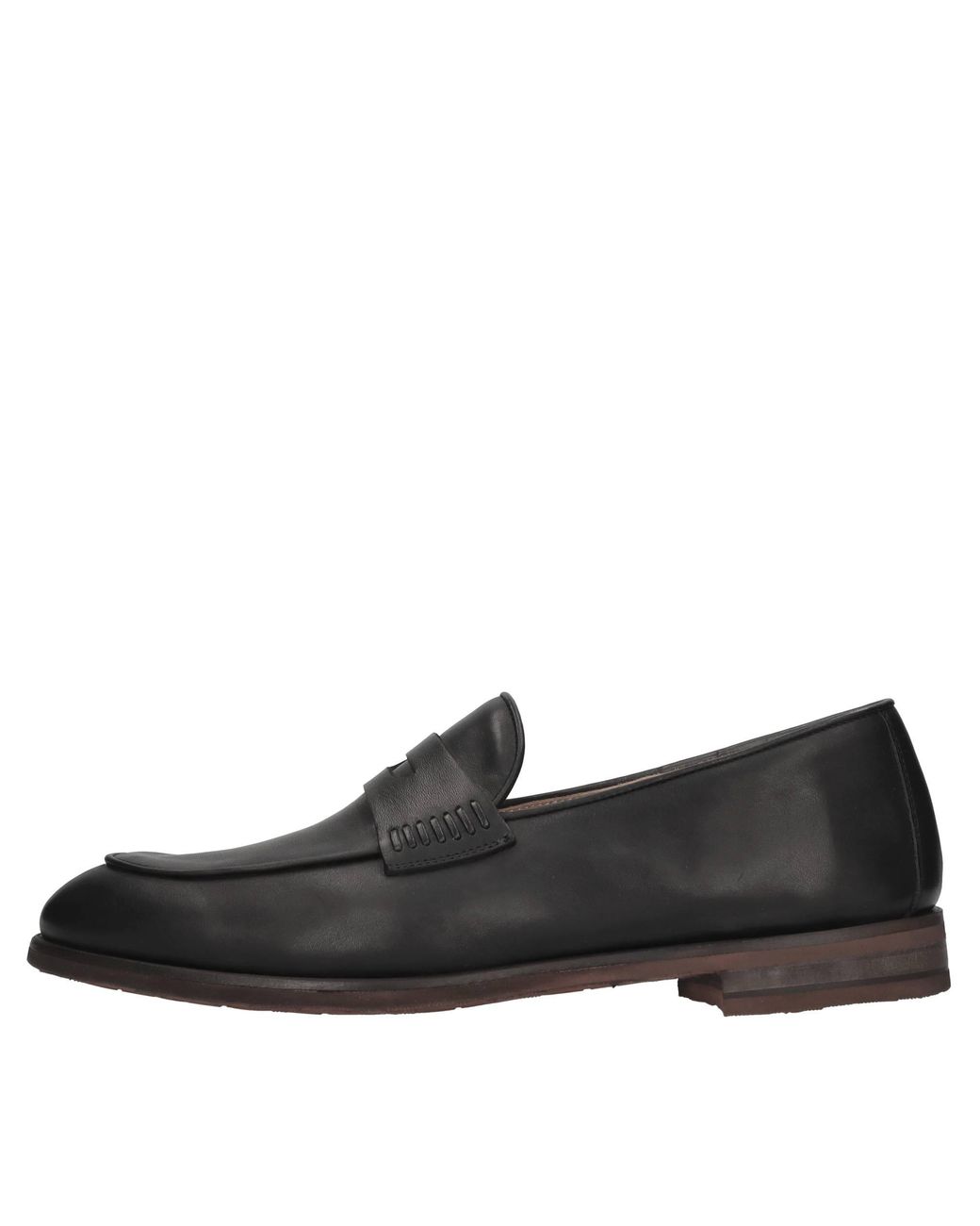 LABORATORIO 38 Black Flat Shoes for men
