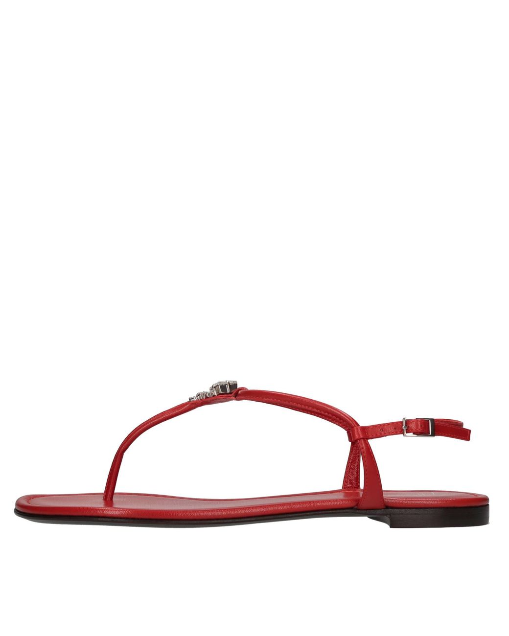 Giuseppe Zanotti Red Flat Shoes