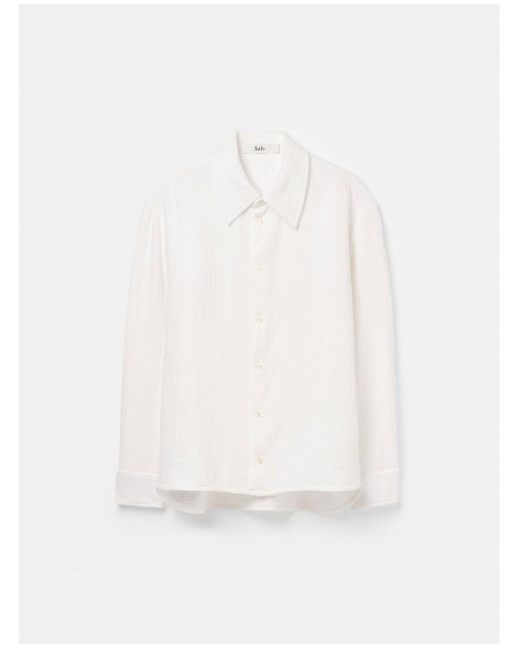 Séfr Bobby Shirt in het White voor heren