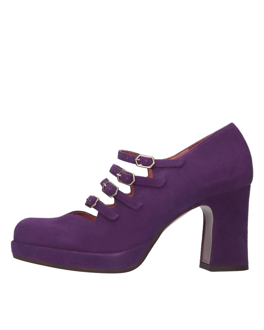 Chie Mihara Purple With Heel