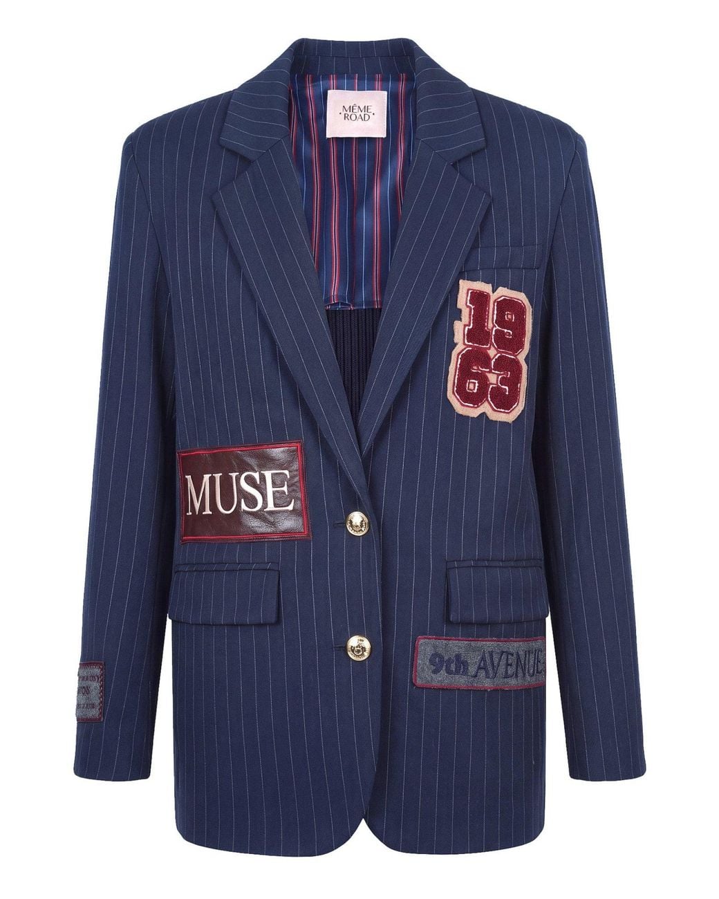 MÊME ROAD Blue Jacket