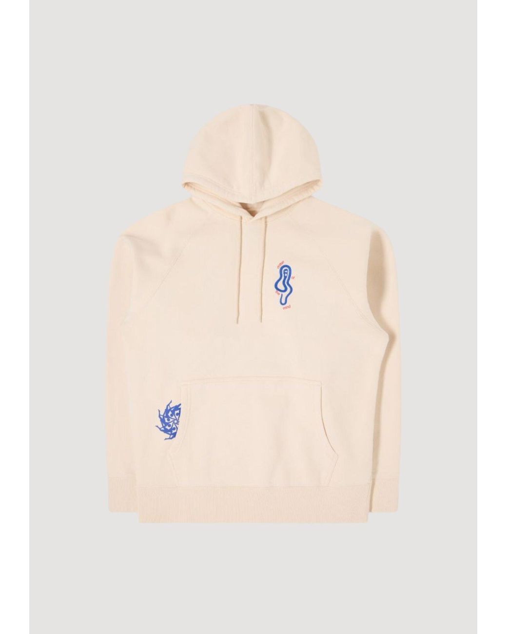 Edwin Geist Drifter Hoodie in Natural für Herren