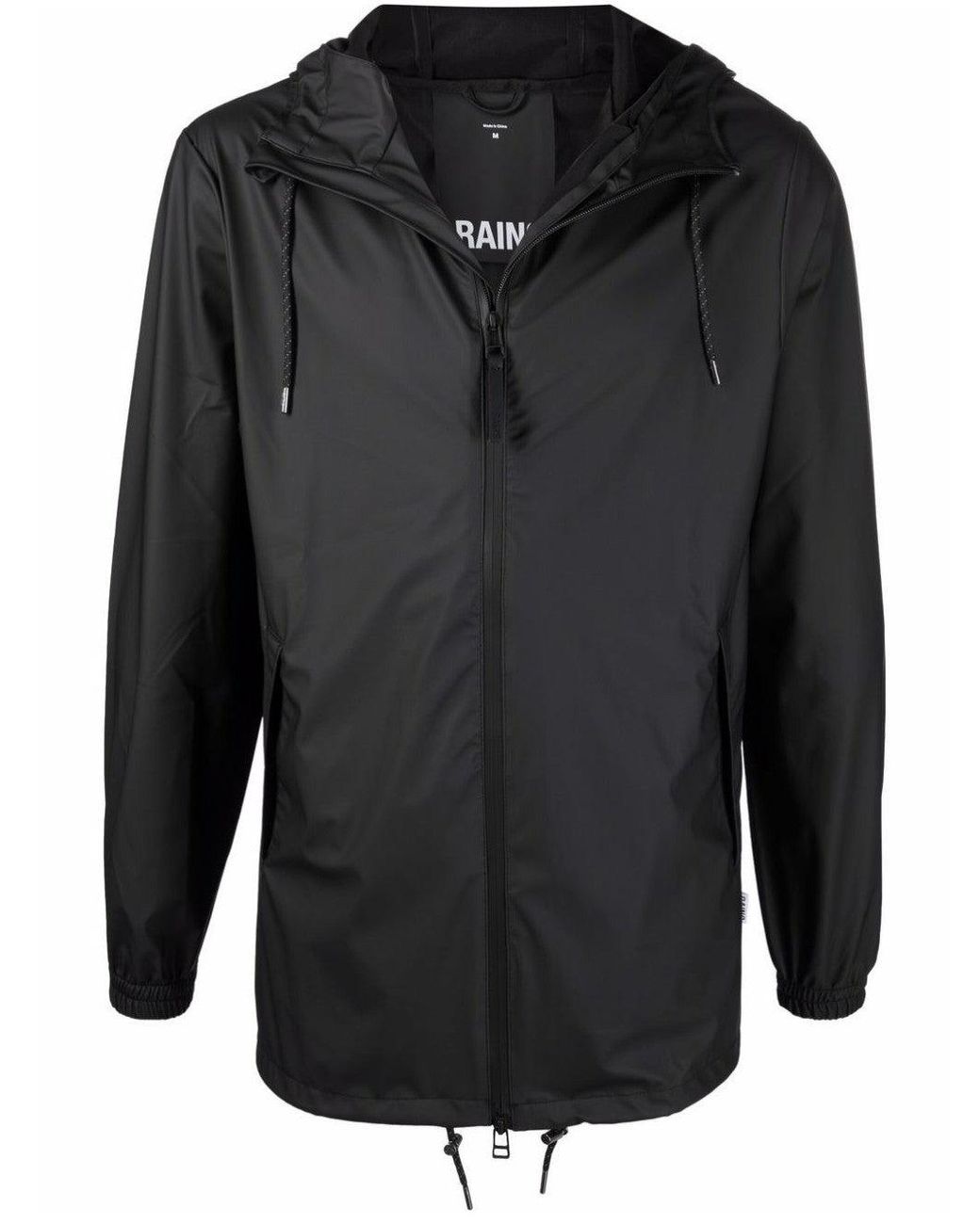 Rains Black Jackets for men