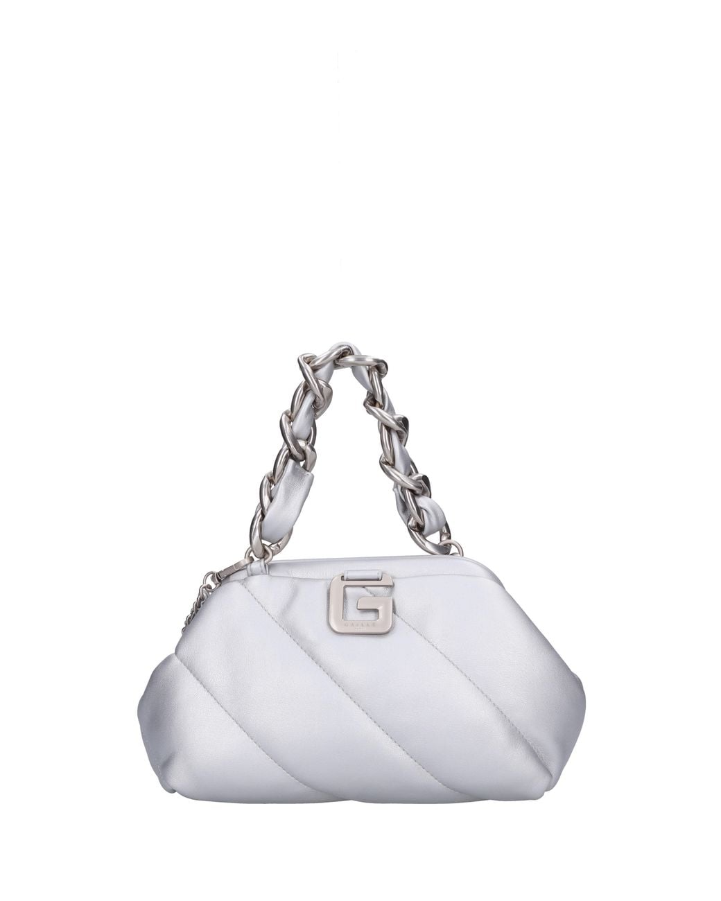Bolsas. Plata Gaelle de color White