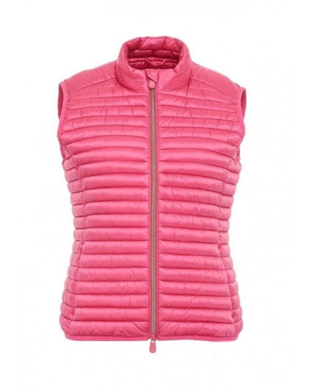 Save The Duck Pink Jackets Fuchsia