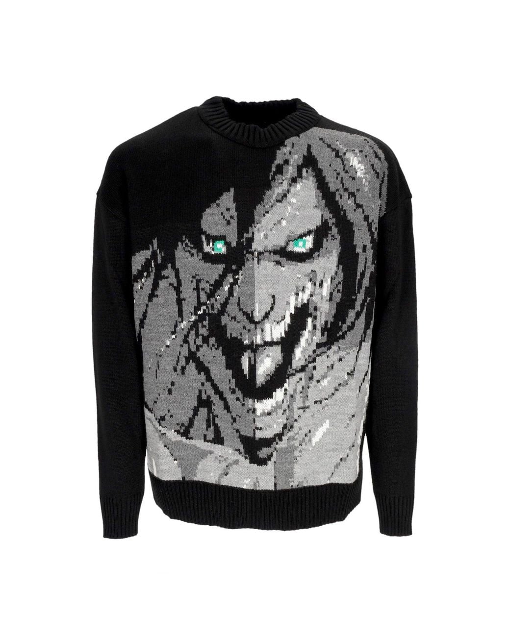 DOLLY NOIRE Gray Attack Titan Sweater Sweater for men