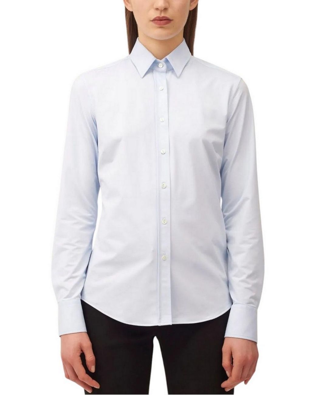 Camisas Azules Xacus de color White