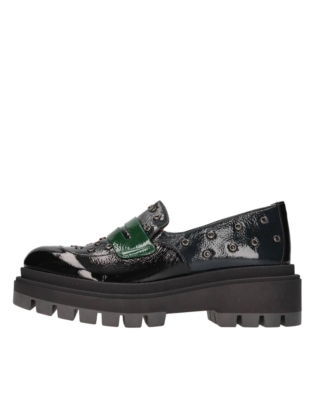 Chie Mihara Black Flat Shoes