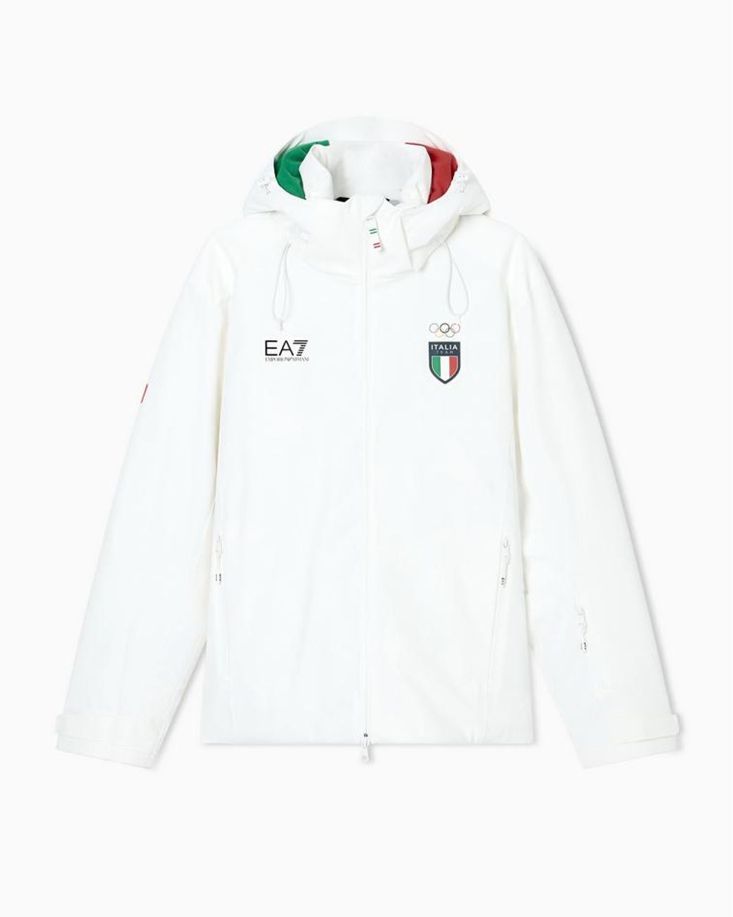 EA7 White Jacket for men