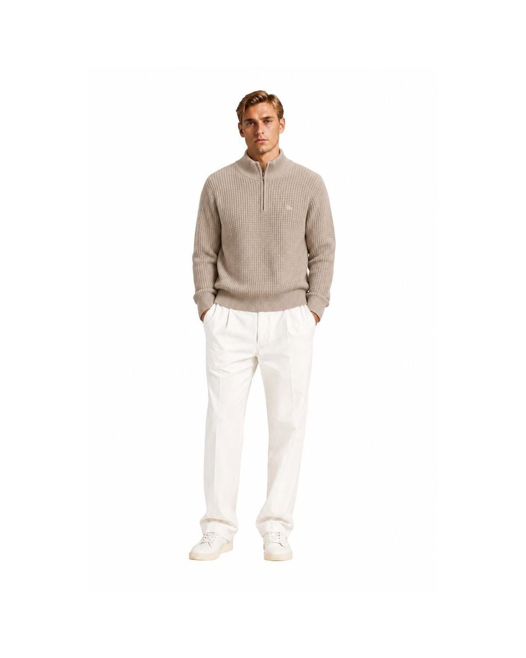 Chemises Lacoste pour homme en coloris White
