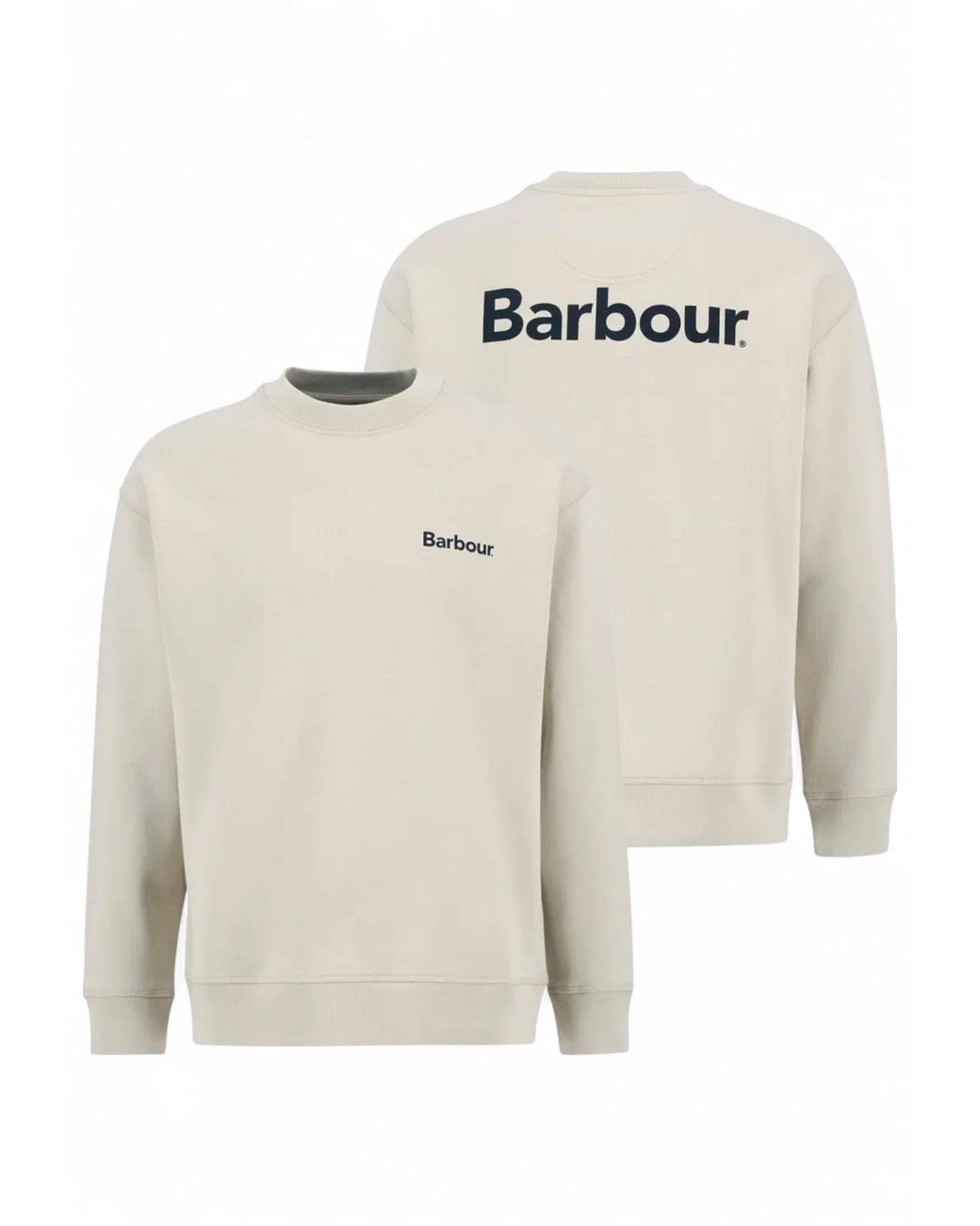 Barbour Natural Sweatshirt _ for men