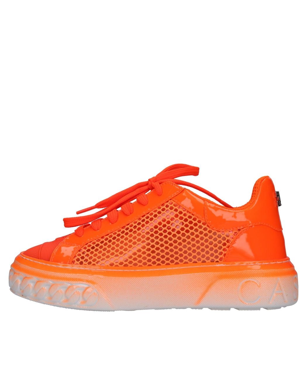 Casadei Orange Turnschuhe