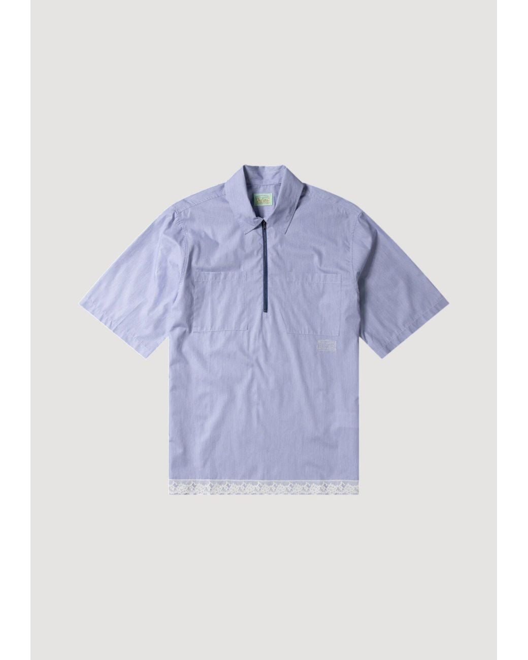 Aries Blue Lace Trim D for men