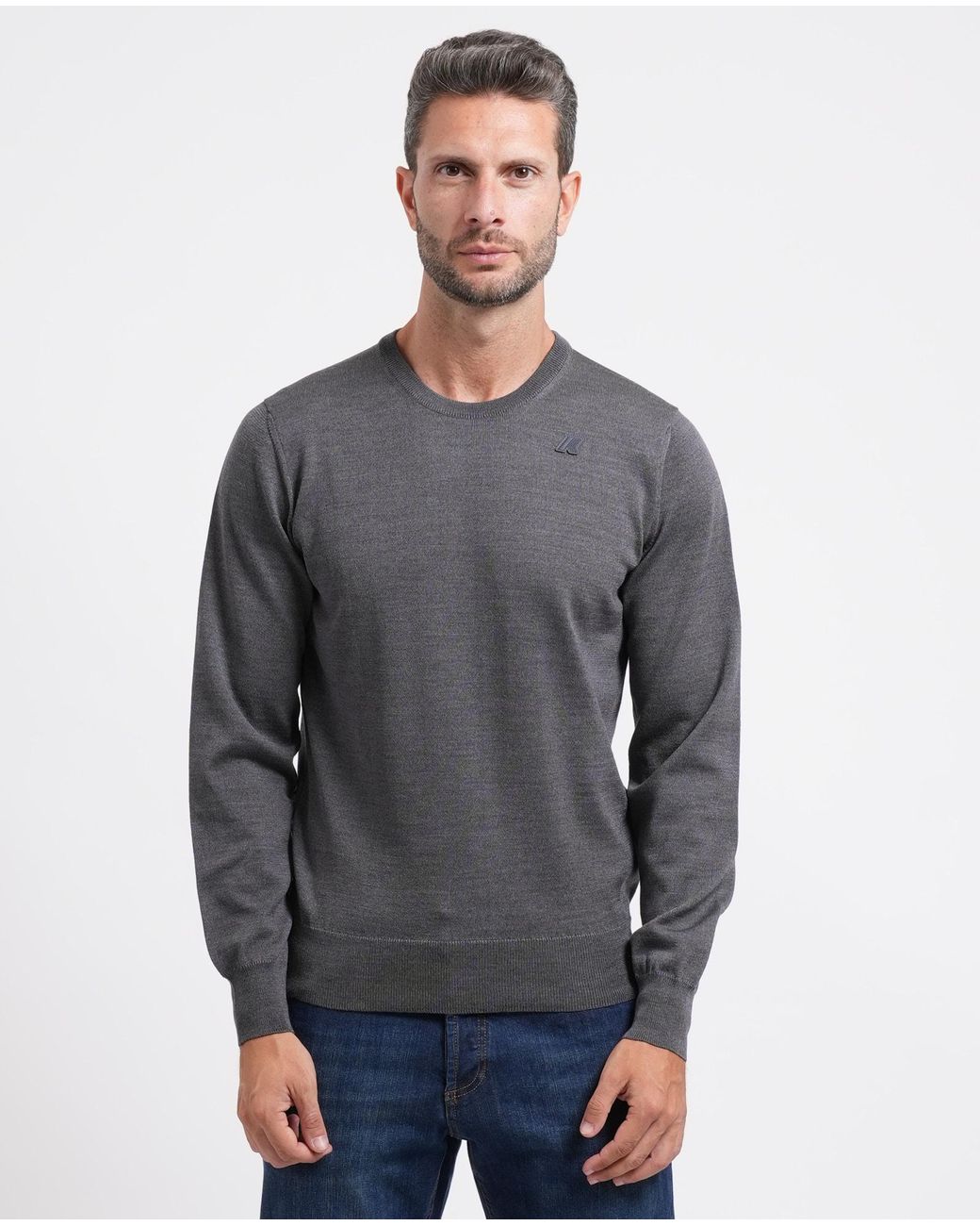 K-Way Gray Sweaters for men