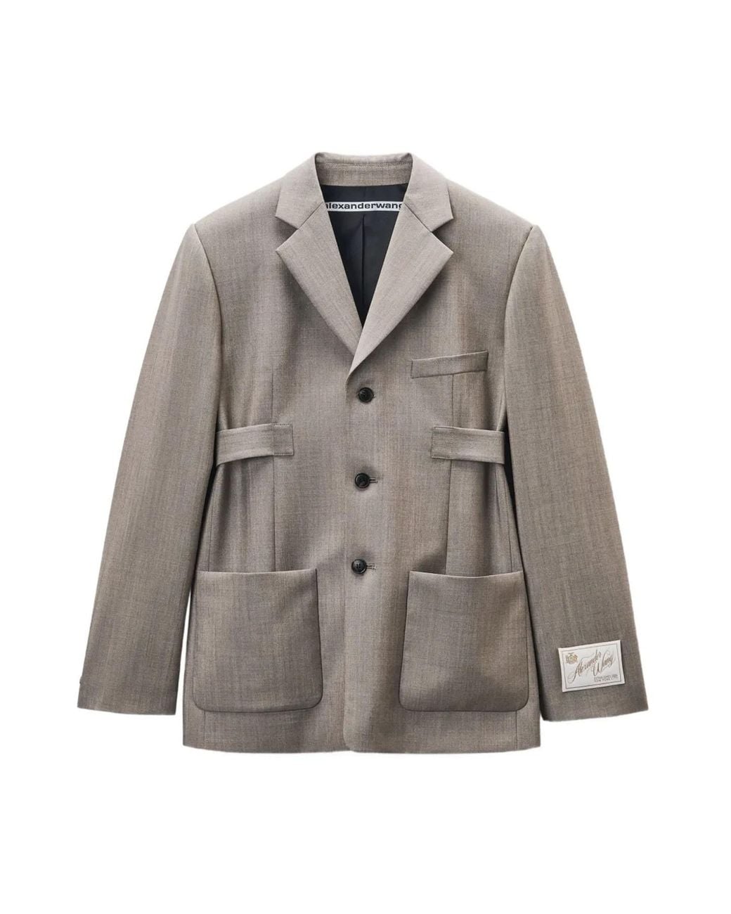 Vestes Grises Alexander Wang en coloris Gray
