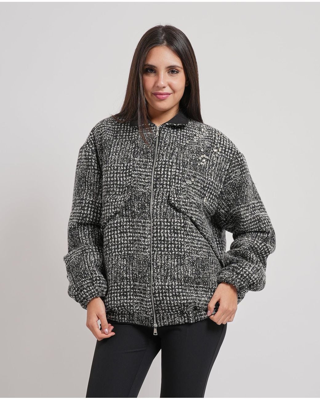 Mainilla Manila Grace Coats in Gray | Lyst