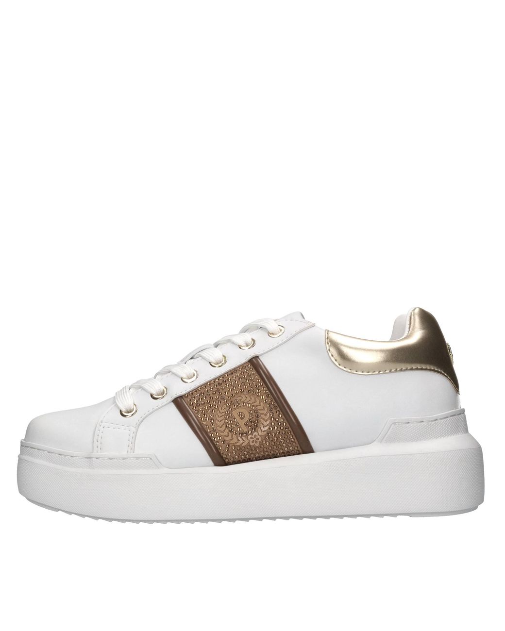 Pollini Witte Sneakers in het White