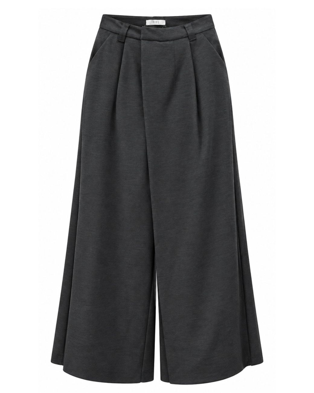 ELEH Gray Trousers With Panel