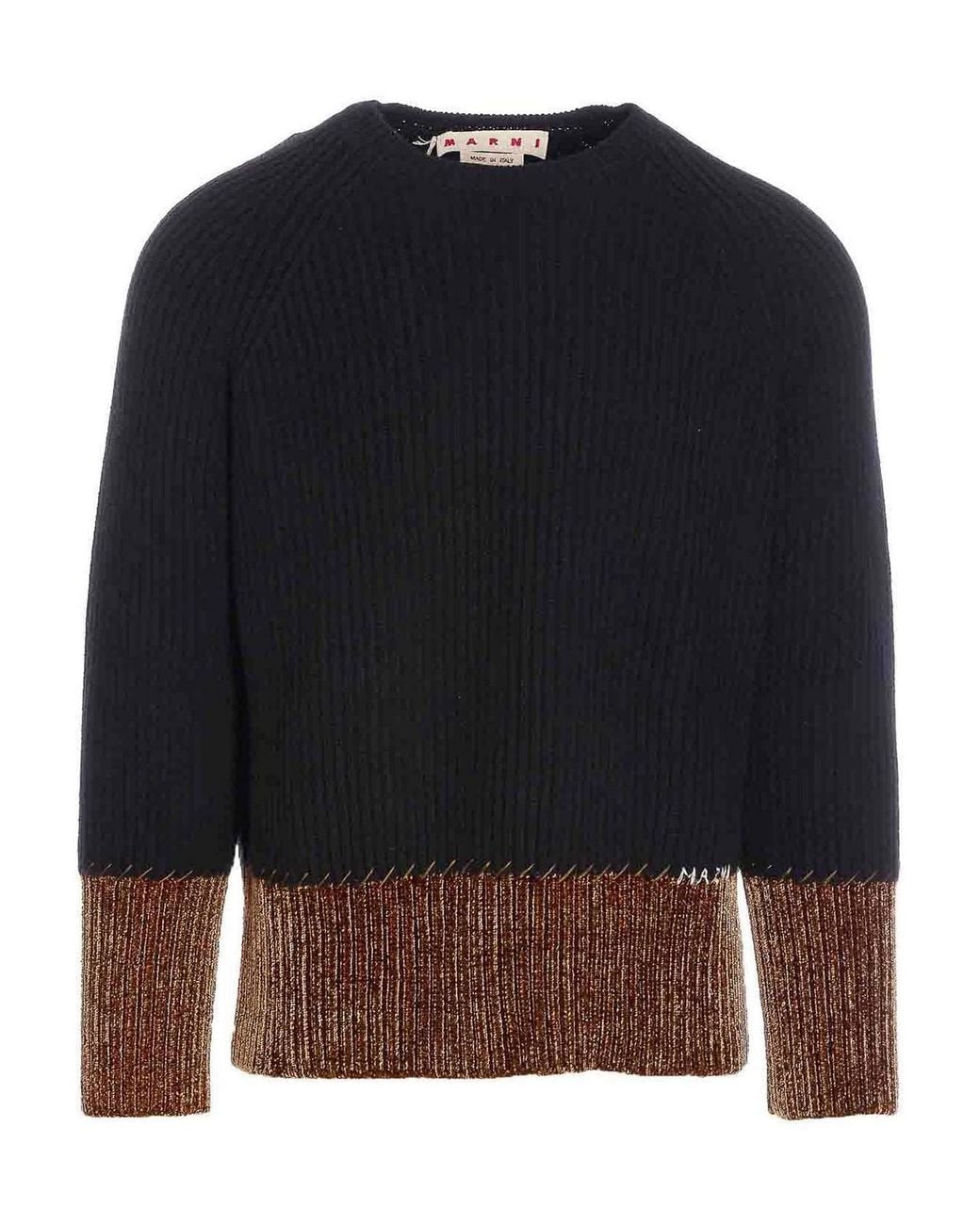 Pullover Algodon Marni de hombre de color Blue