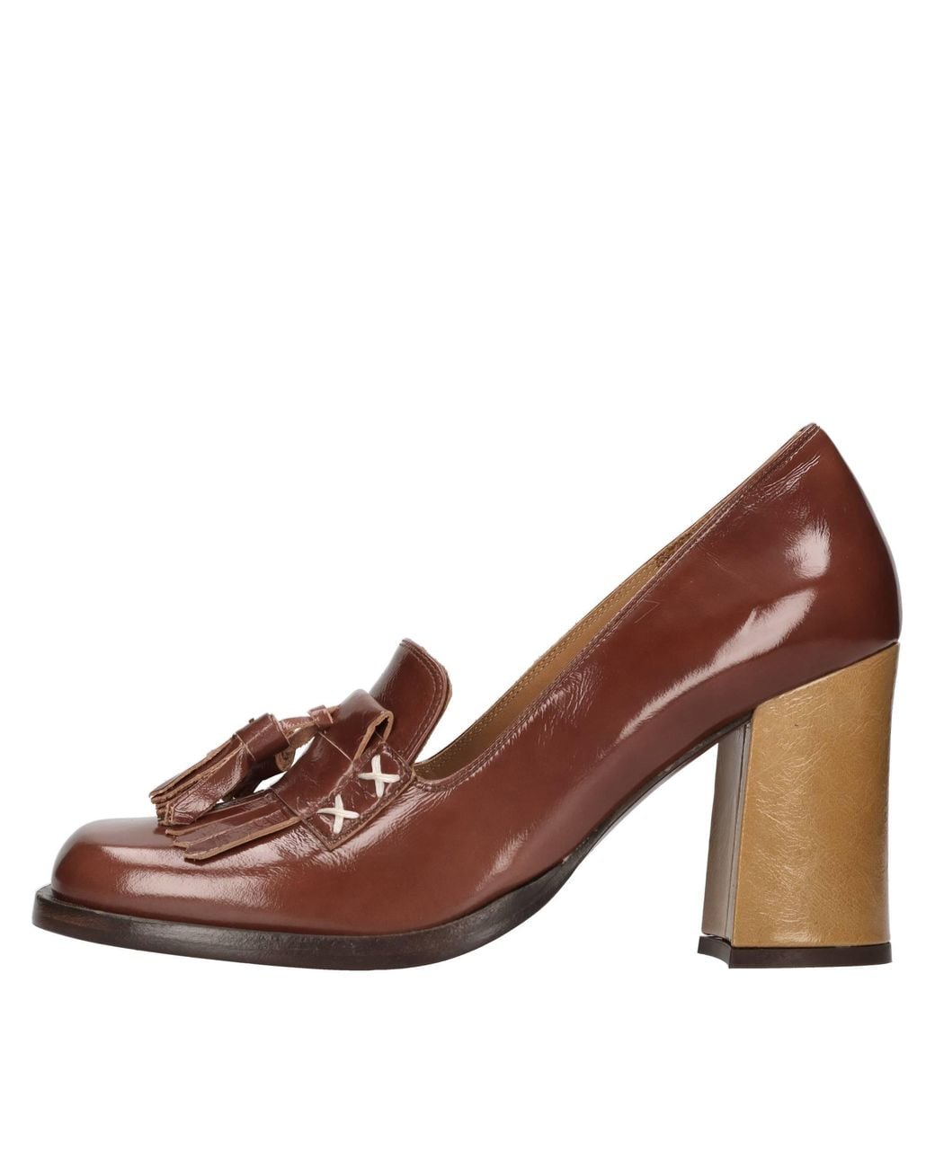 Chie Mihara Brown Flat Shoes