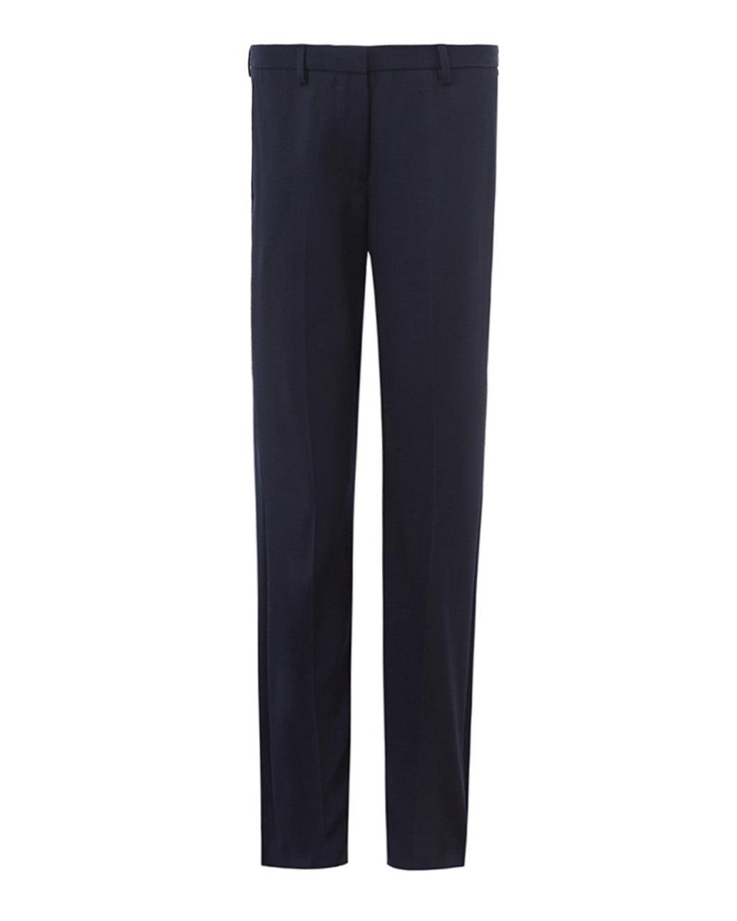 Lardini Blauwe Wollen Broek in het Blue