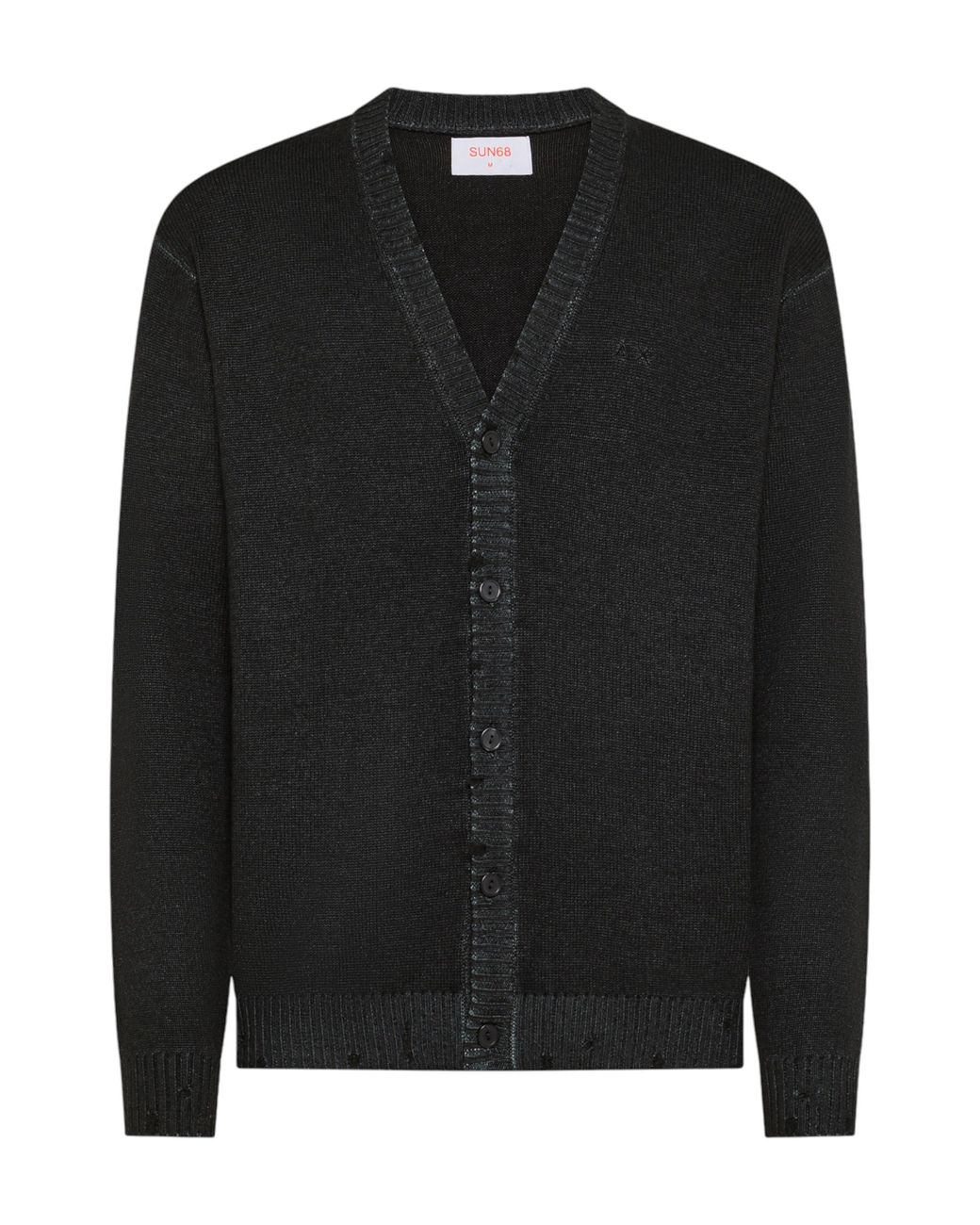 Sun 68 Black Sweater K45124/11 for men
