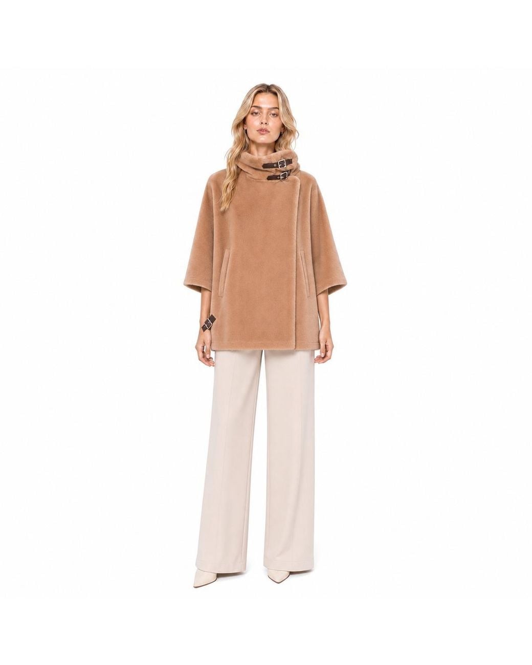 Manilla Colore Manila Grace Coats in Natural | Lyst