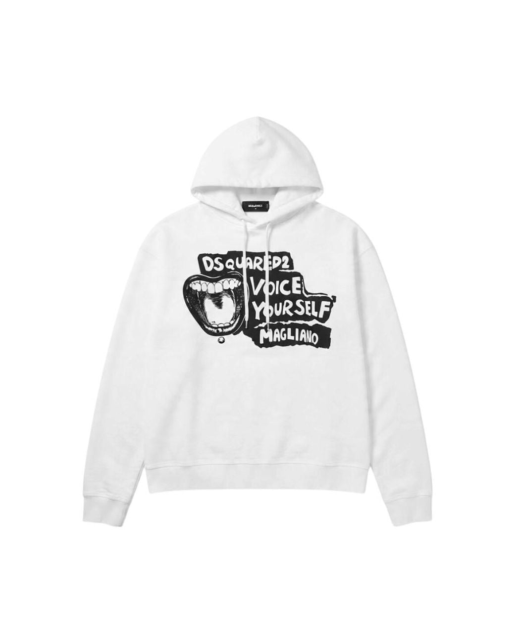 Felt DSquared² de hombre de color White