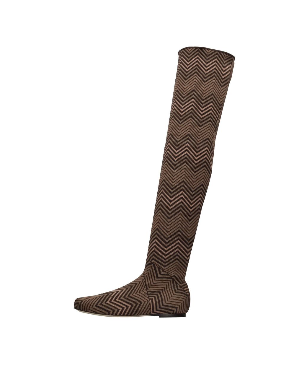 Over-Knee Boots Missoni en coloris Brown