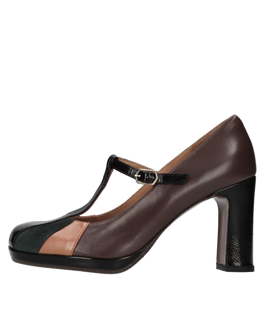 Chie Mihara Brown With Heel