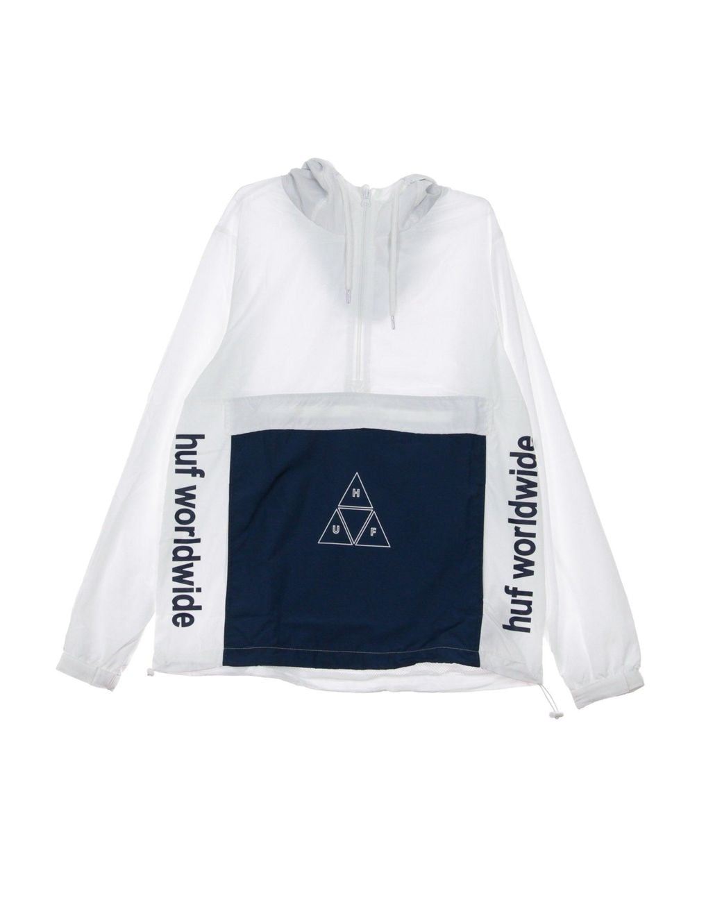 Huf Peak 3.0 Pull-On Windjack Voor Wit in het Blue voor heren